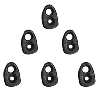 6pcs bungee buckle strap pad eyes kayak replacement accessories for deck rigging deck rubber bands and rescue deck lines