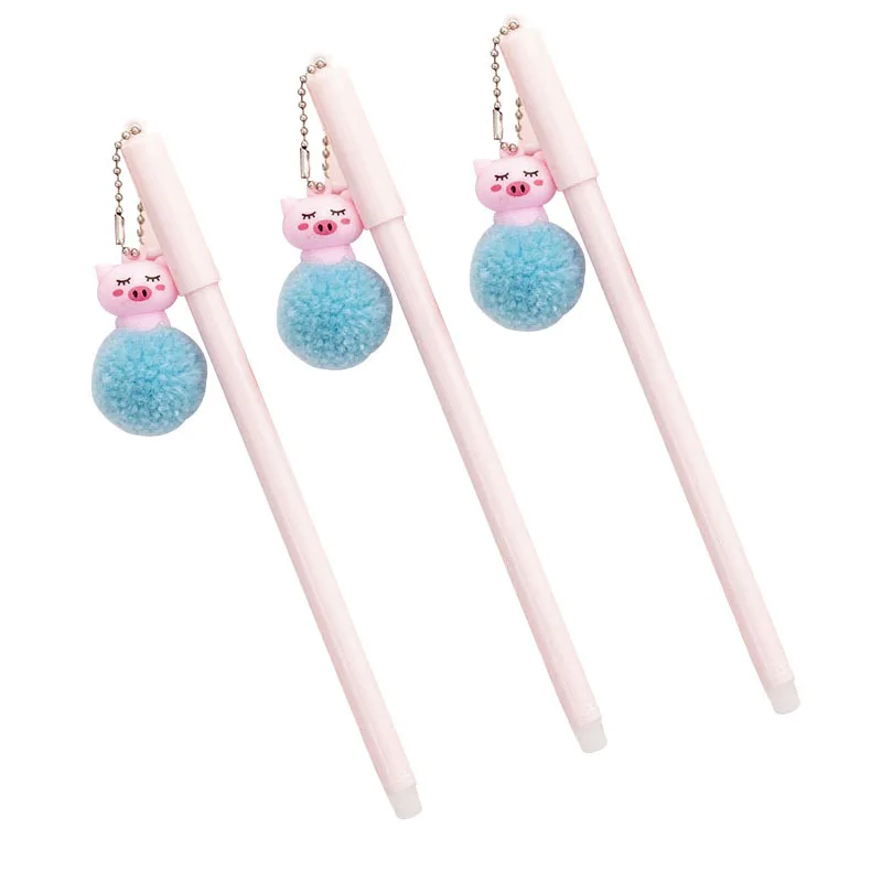 Tanie 24 Szt. Kreatywna Kreskówka Włochata Piłka W Proszku świnia Wisiorek żelowy śliczny świeży Uczeń Pisanie Piśmiennicze Pióro Kup 24 Szt. Kreatywna Kreskówka Włochata Piłka W Proszku świnia Wisiorek żelowy śliczny świeży Uczeń Pisanie Piśmiennicze Pióro