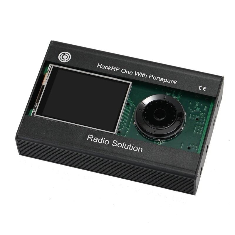 2 4 дюймов Lcd прикасаться Панель Portapack с 0.5Ppm Tcxo Gps часы металлическим чехол для Hackrf