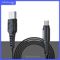 dropshipping 2m usb android data cable 2 4a fast charge micro usb cable data cord for android mobile phone dc01cm