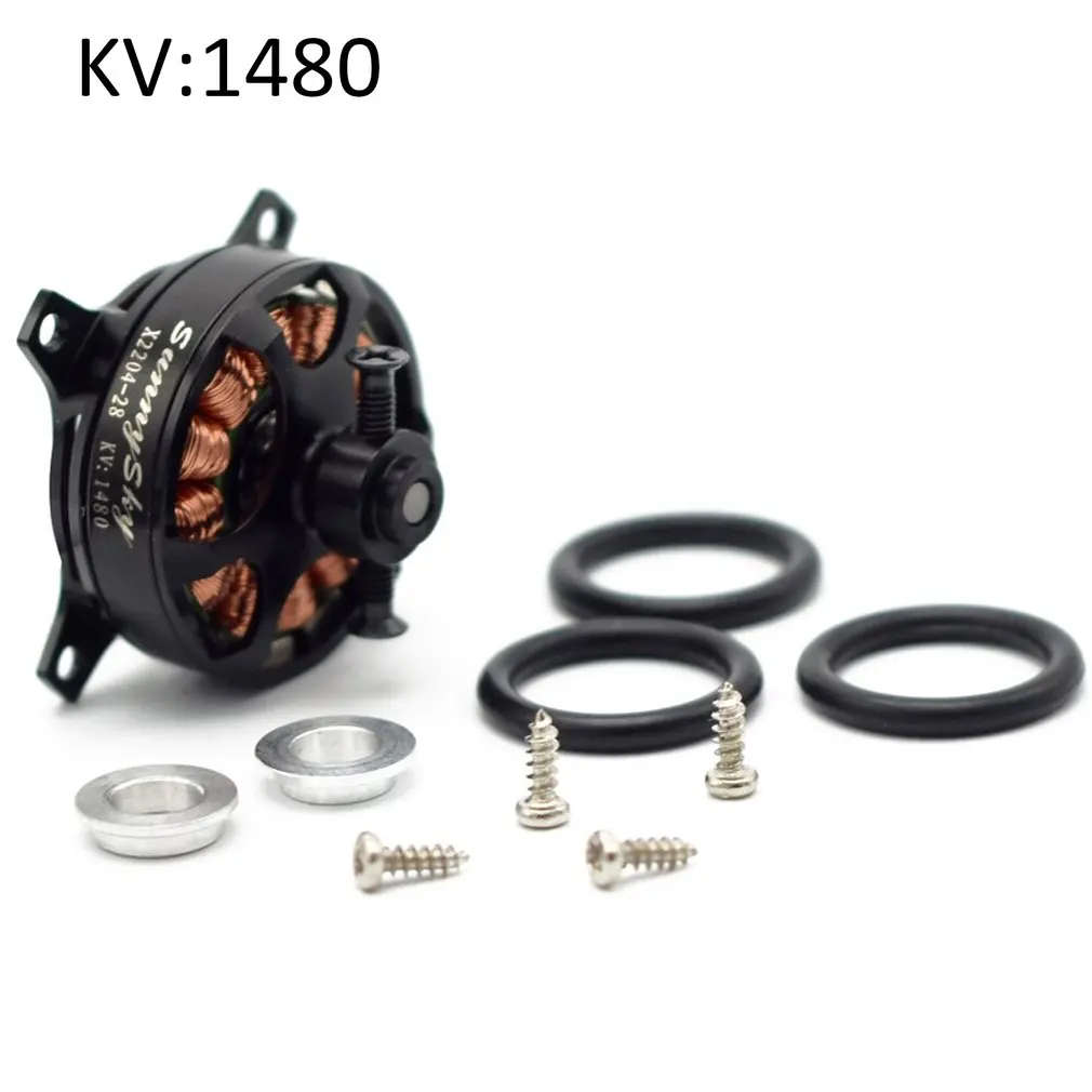 

Sunnysky X2204 X2206 KV1480/KV1800/KV1500/KV1900 2-3S 3 мм, бесщеточный двигатель с валом для радиоуправляемого 3d-самолета, аэробатического FPV дрона