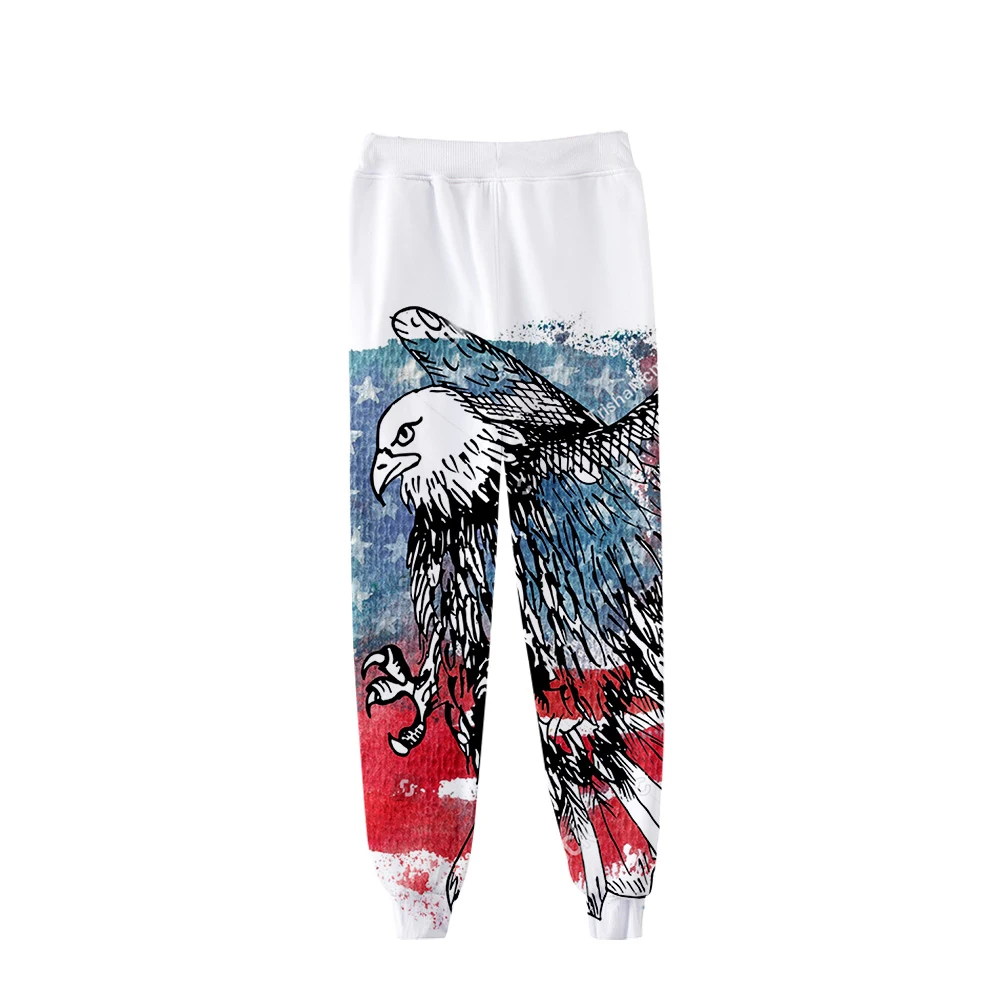 

American Independence Day Leisure HIP HOP men pants high quality sports pants trousers fashion trend comfortable casual pants