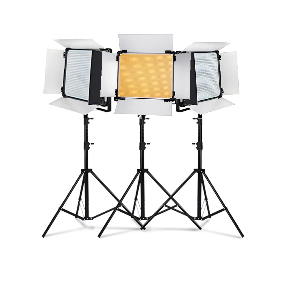 Светодиодная лампа Yidoblo Pro 140 Вт с дистанционным управлением ЖК дисплей E 2000II Studio