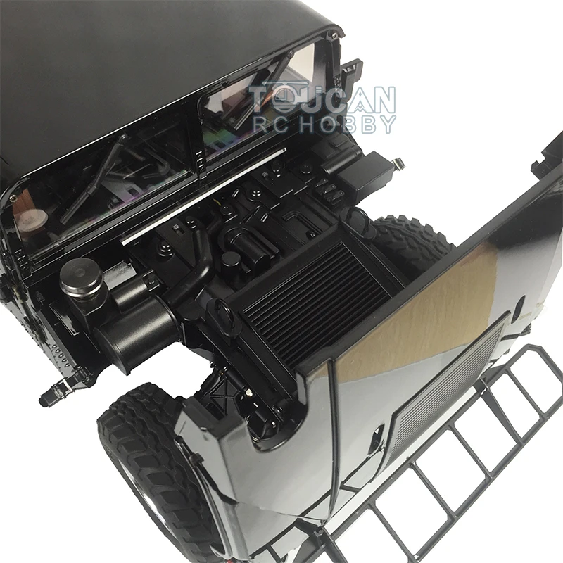 1/10 RC 4*4 США гражданского Hummer P415 автомобиль радио звук светильник металлический