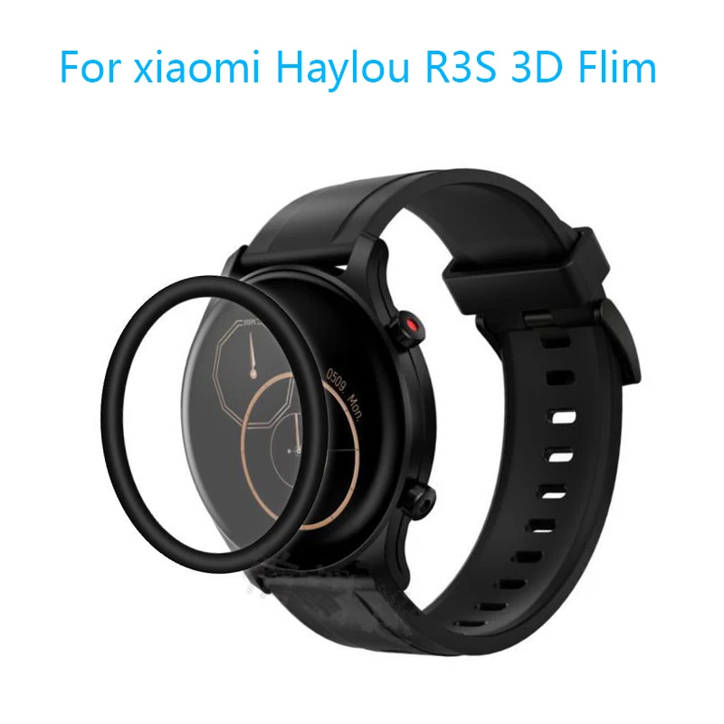 

3D Curved Full Soft Protective Film Cover Protection For Haylou RS3 Smart Watch Sport Fitness Smartwatch Screen Protector LS04