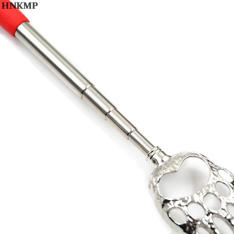 

For Help Itchy Scratch Creative Massager Five Sections Stretching 21cm-53cm Scratching Device Stainless Steel Bear Do Not Ask