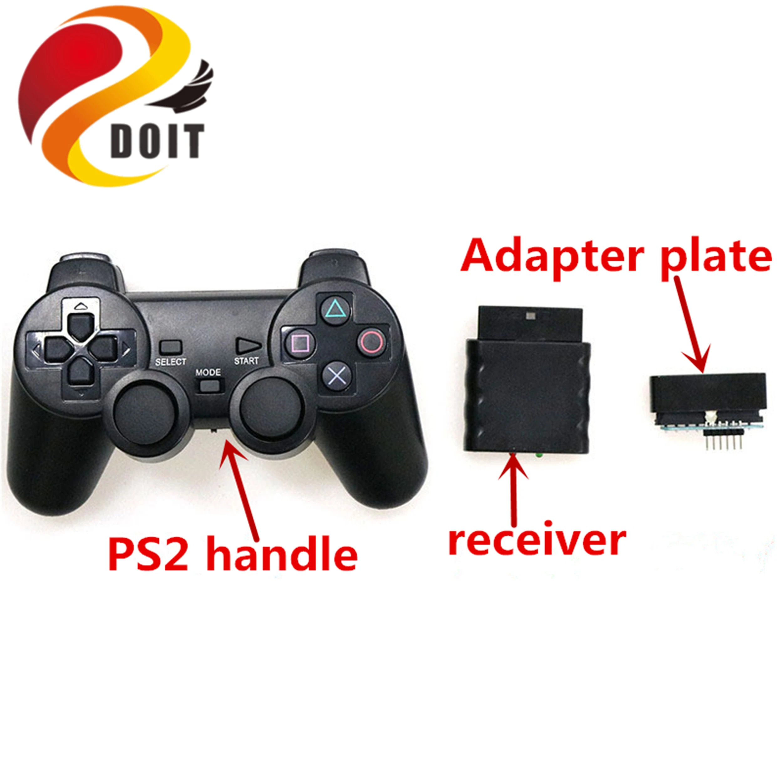 Набор ручек для дистанционного управления SZDOIT PS2 беспроводной приемник плата