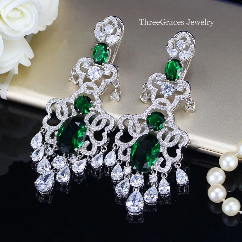 Винтажные королевские синие свадебные украшения ThreeGraces от известного бренда