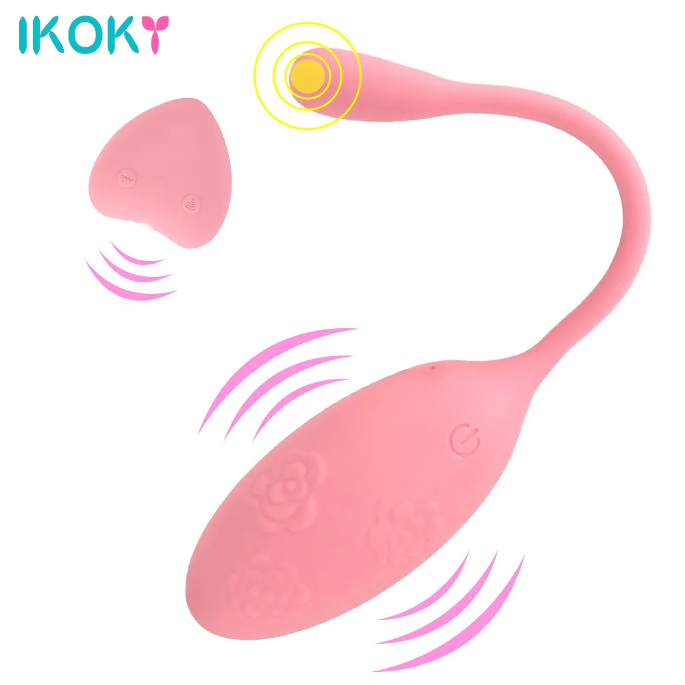 IKOKY вибратор точка G вагинальный шарик 8 Скорость интимные игрушки для женщин