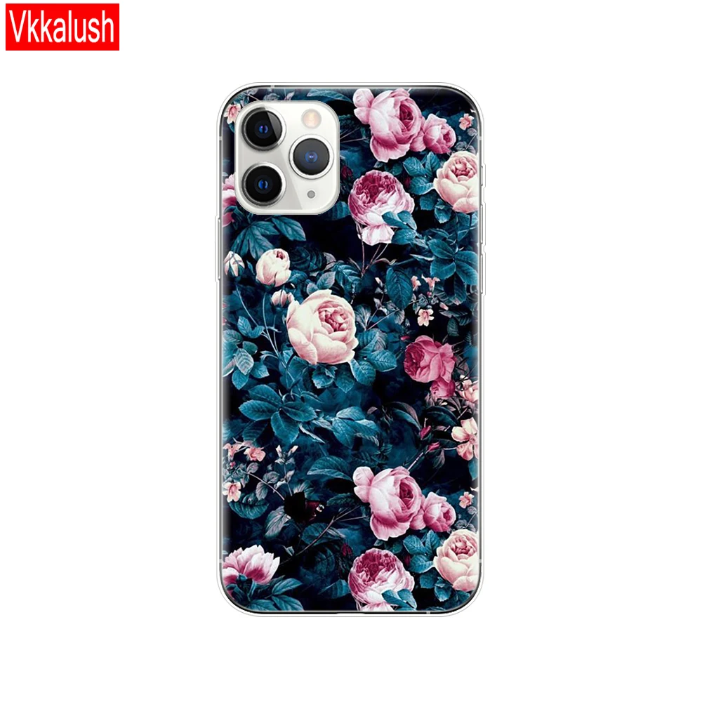80098 Чехол для мобильного телефона, чехол для iphone 11, чехол для iphone 11 pro max eleven coque etui, бампер, задняя крышка, полный 360, защитный - Цвет: 80098