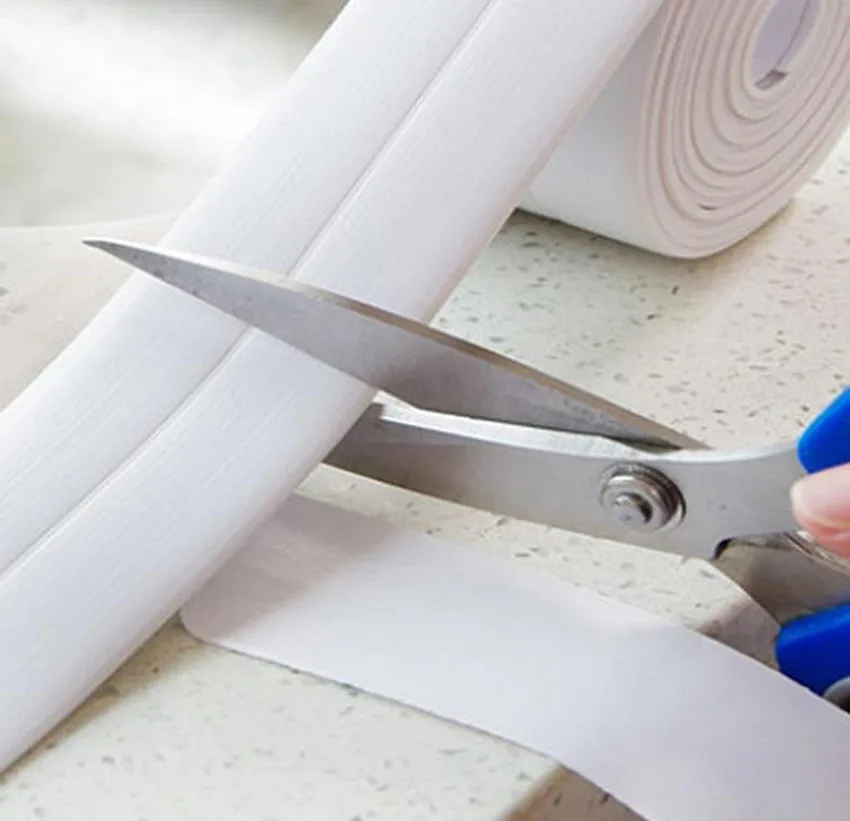 Wall Sealing Tape Waterproof Mold Proof Adhesive Kitchen Bathroom Tile Crack Repair Mildew Gadgets | Обустройство дома