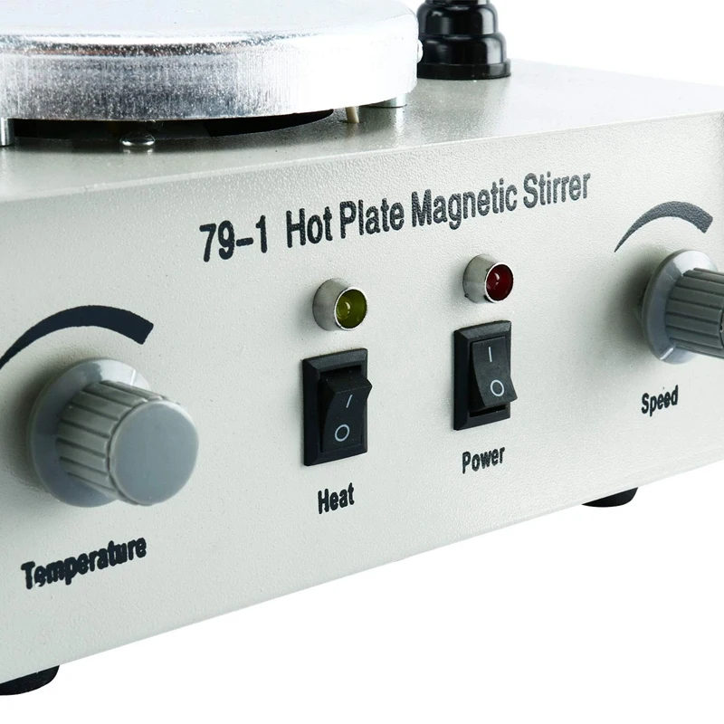 

Heating Magnetic Stirrer Lab Mixer Machine 1000Ml Hot Plate Magnetic Stirrer Lab Dual Control Mixer for Stirring EU Plug