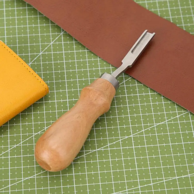 DIY кожа ручной работы Кромкорез широкий спектр применения практичная экономичная кожа Обрезка нож резка ремесла Инструменты