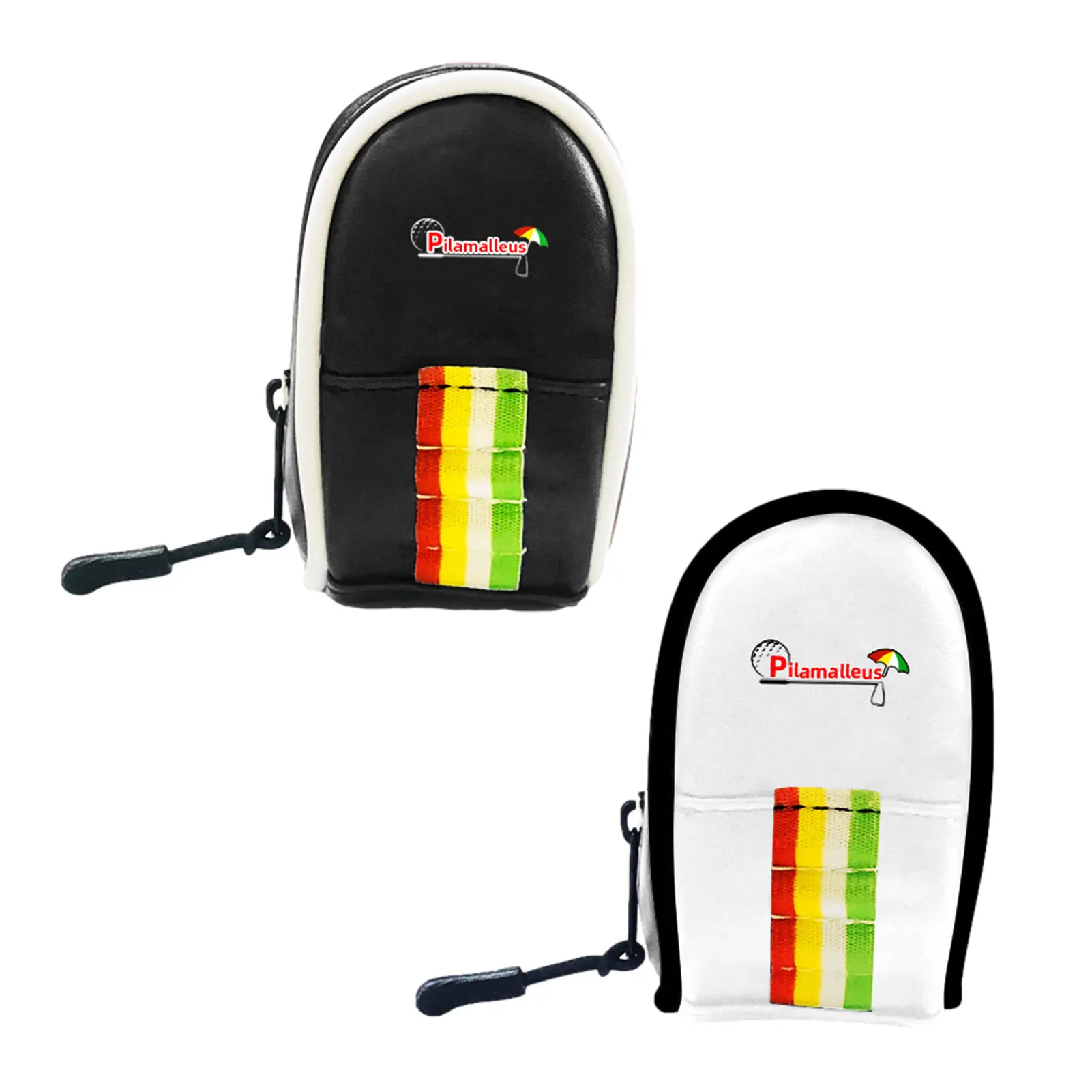 

Golf Storage Bag Large Capacity Buckle Backpack For Golf Storage High-quality Leather For 3 Golf Balls Hand-stitched Superbly