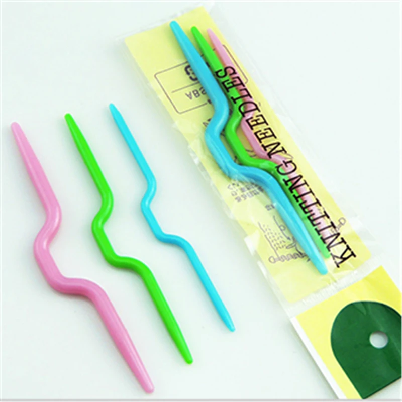 Инструменты для вязания крючком изогнутые спицы из АБС пластика 3 размера|sweater with