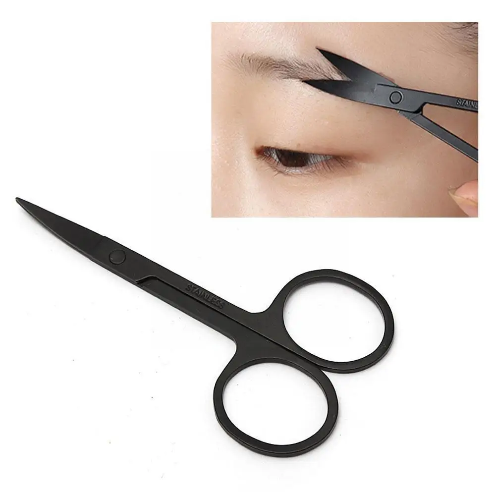 Beauty Makeup Scissors Manicure For Nails Eyebrow Cuticle Tools Curved Eyelash S2N6 |