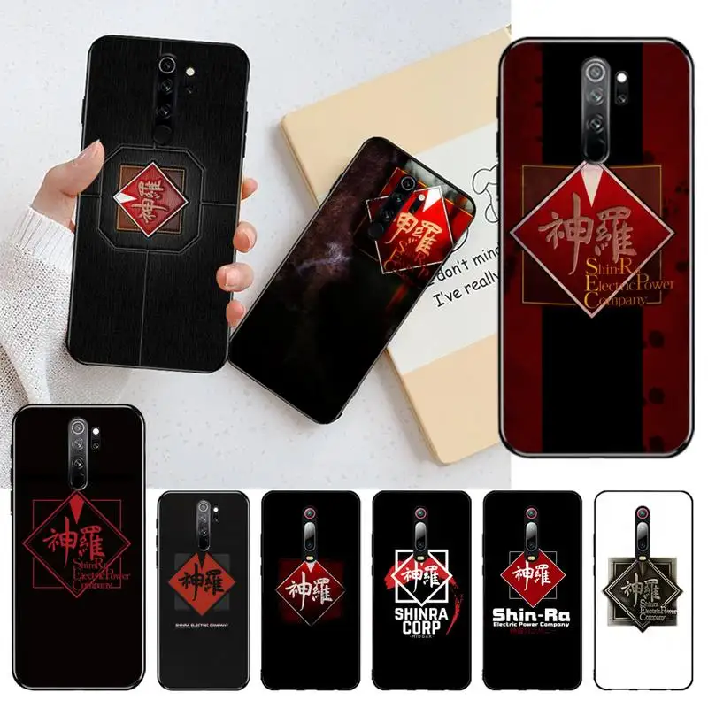 Shinra Company Final Fantasy Мягкий силиконовый чехол для телефона из ТПУ Redmi Note 9 8 8A 8T 7 6 6A 5 5A 4 4X