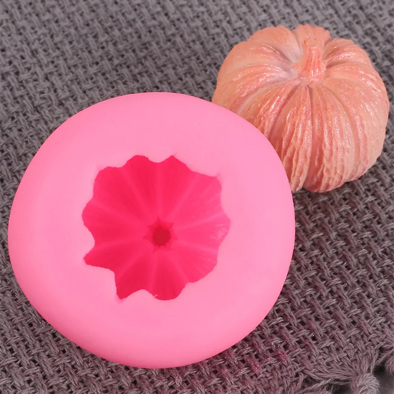 Хэллоуин 3D Тыква торт прессформы Горячие силиконовые свечи DIY формы для мыла