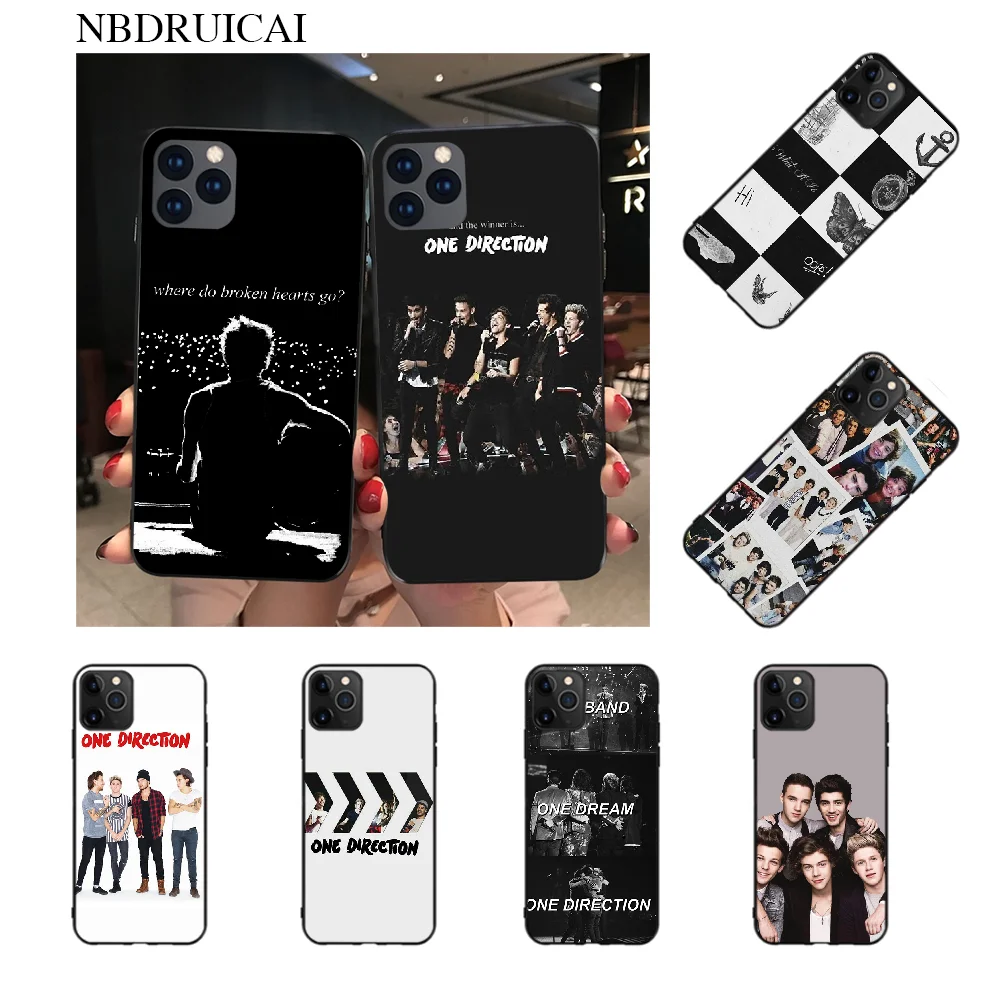 NBDRUICAI Niall Horan One Direction TPU Мягкий силиконовый чехол для телефона iPhone 11 pro XS MAX 8 7 6 6S Plus X