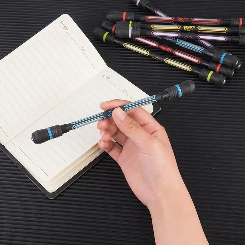 

Funny Rotating Pen Spinning Gaming Pen for Kids Students Writing Toy Pens Ballpoint Pen Cute Stationery School Finger Supplies