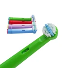 Сменные насадки для детской зубной щетки Oral-B, 4 насадки, Fit Advance PowerPro HealthTriumph3D Excel