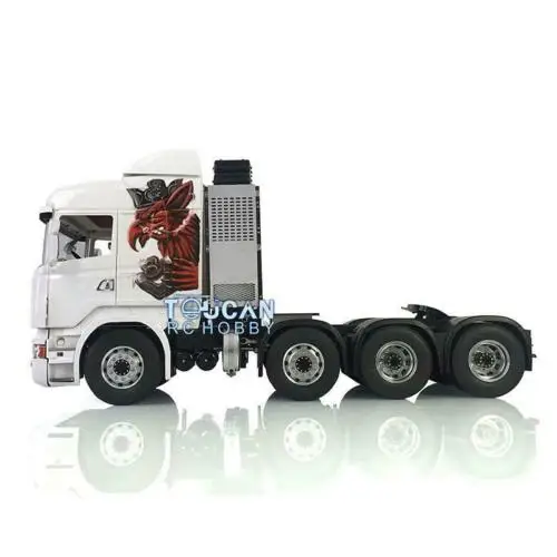 

LESU RC 1/14 Metal 8*8 Axles Chassis Sca Tractor Truck Hercul Gripen Cabin THZH0944-SMT5