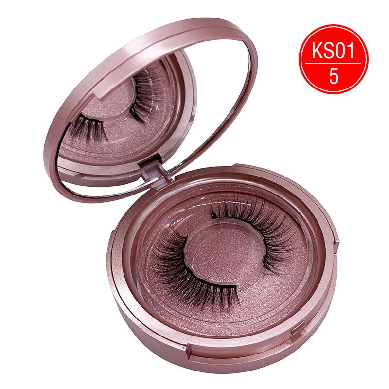 

3D Magnetic False Eyelashes & Liquid Eyeliner Set Reusable No Glue Eyelashes Extension Kit Waterproof Lashes Makeup Set
