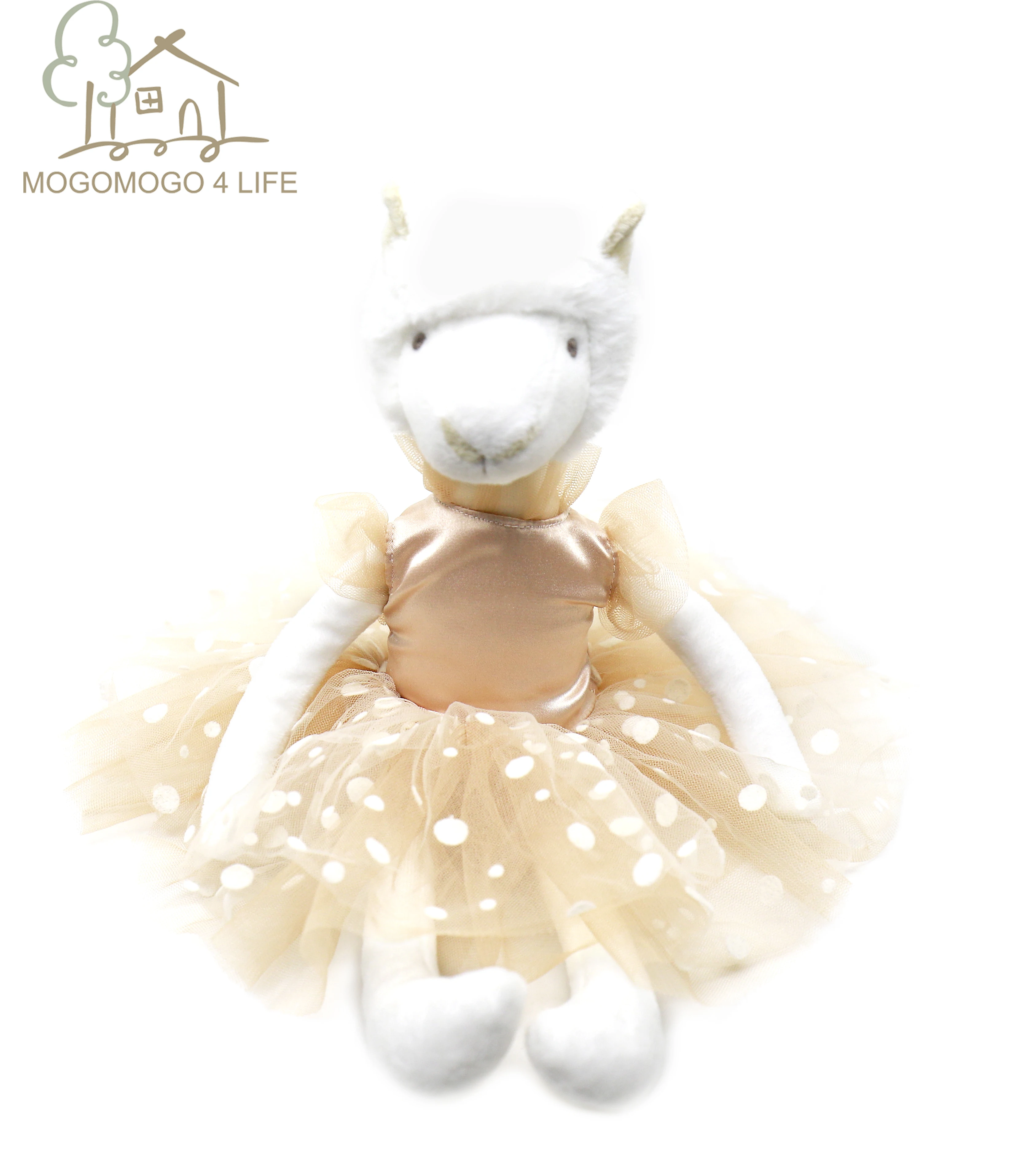 Роскошная плюшевая лама мягкие игрушки животные в пачке прекрасный подарок на