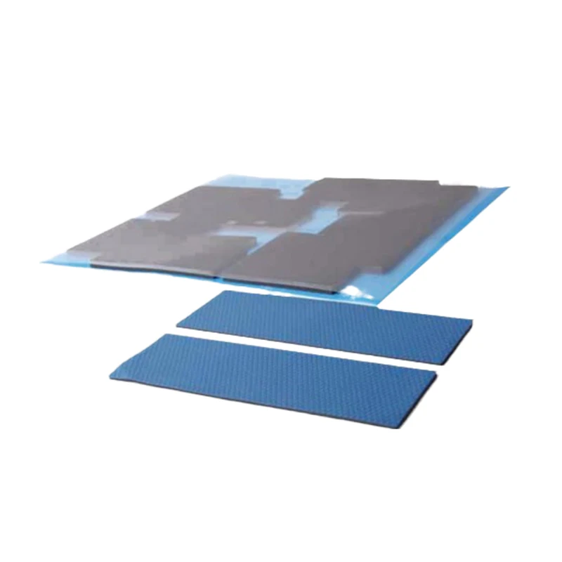 2 шт. Термопрокладка Gelid Heatsink охлаждение проводящей кремний-органической пастой GPU CPU толщиной 0,6 мм / 1 мм 2 Вт / М-К.