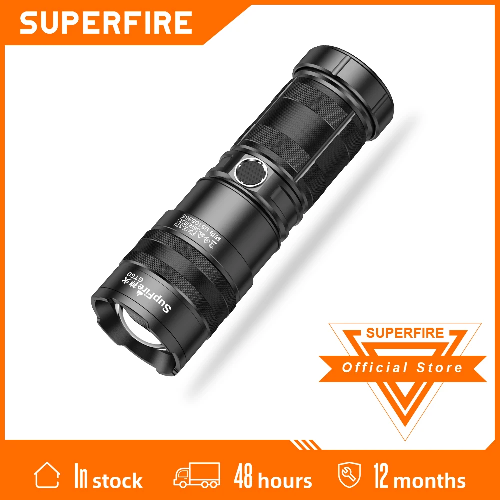 Фонарь SupFire GT60 Cree xhp90 ультра яркий светодиодный + мягкий фонарь с фокусировкой