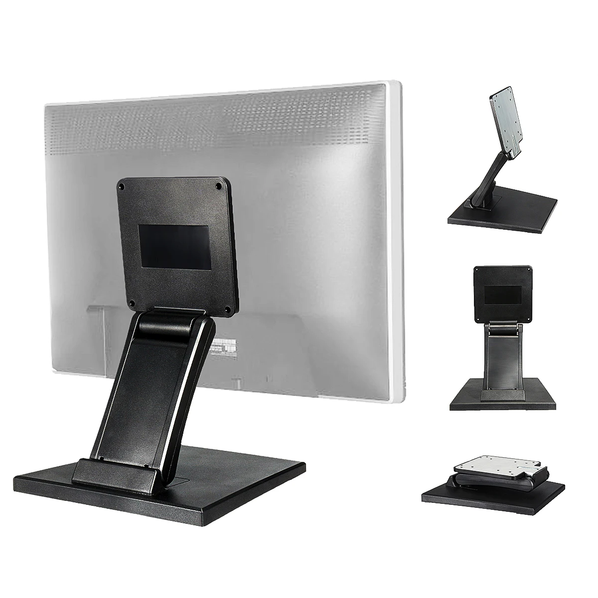 

Load 10kg Desktop Monitor Holder 10-27" LCD LED Folding Display Touch Screen Stand Monitor Mount Support Metal Bracket
