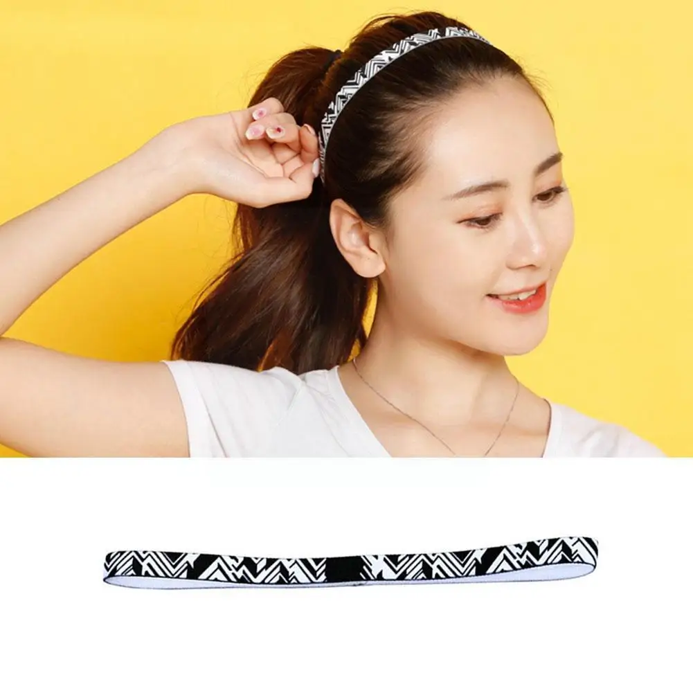 

Female Fitness Yoga Hair Band Yoga Dancing Anti-slip Hair Sports Outdoor Cycling Band Sweat Band Ball Sports Headwrap Baske A1o5
