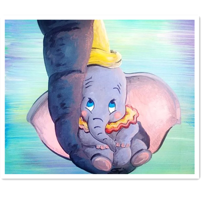 

Full Square/Round Drill 5D DIY Diamond Painting "Cartoon elephant" Embroidery Cross Stitch 3D Home Decor