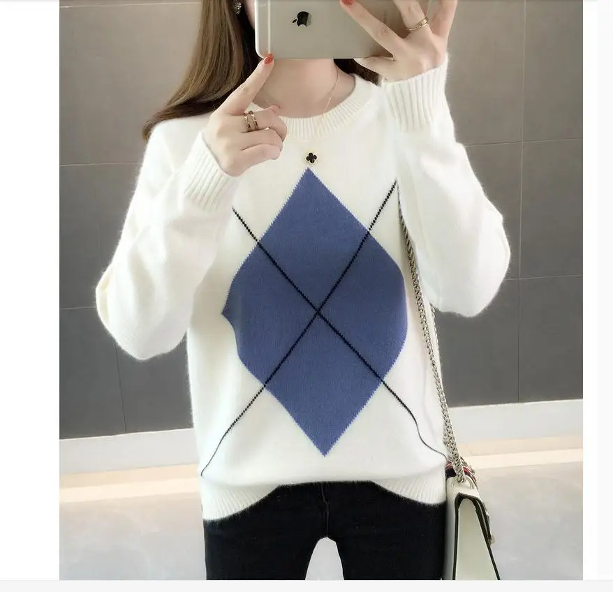 

2021 spring and autumn winter with New style fashion Long sleeve Women's Sweater coat