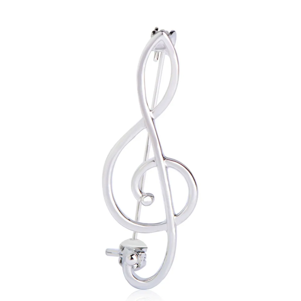 Брошь для нот в простом стиле и корсажное золото большие броши специальная