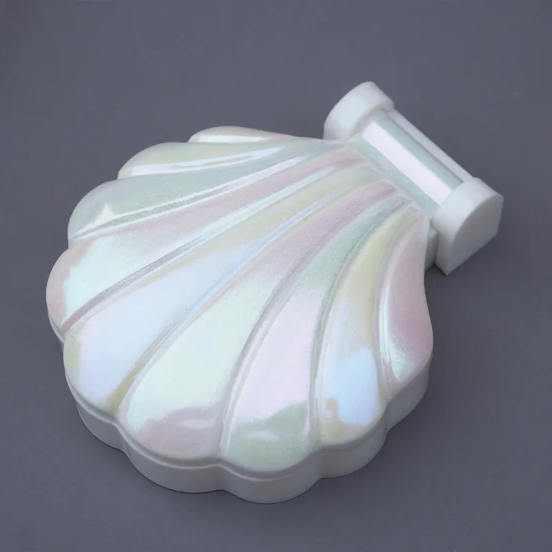 DIY зеркало для макияжа украшенное кристаллами ракушка кошка алмаз роза складное