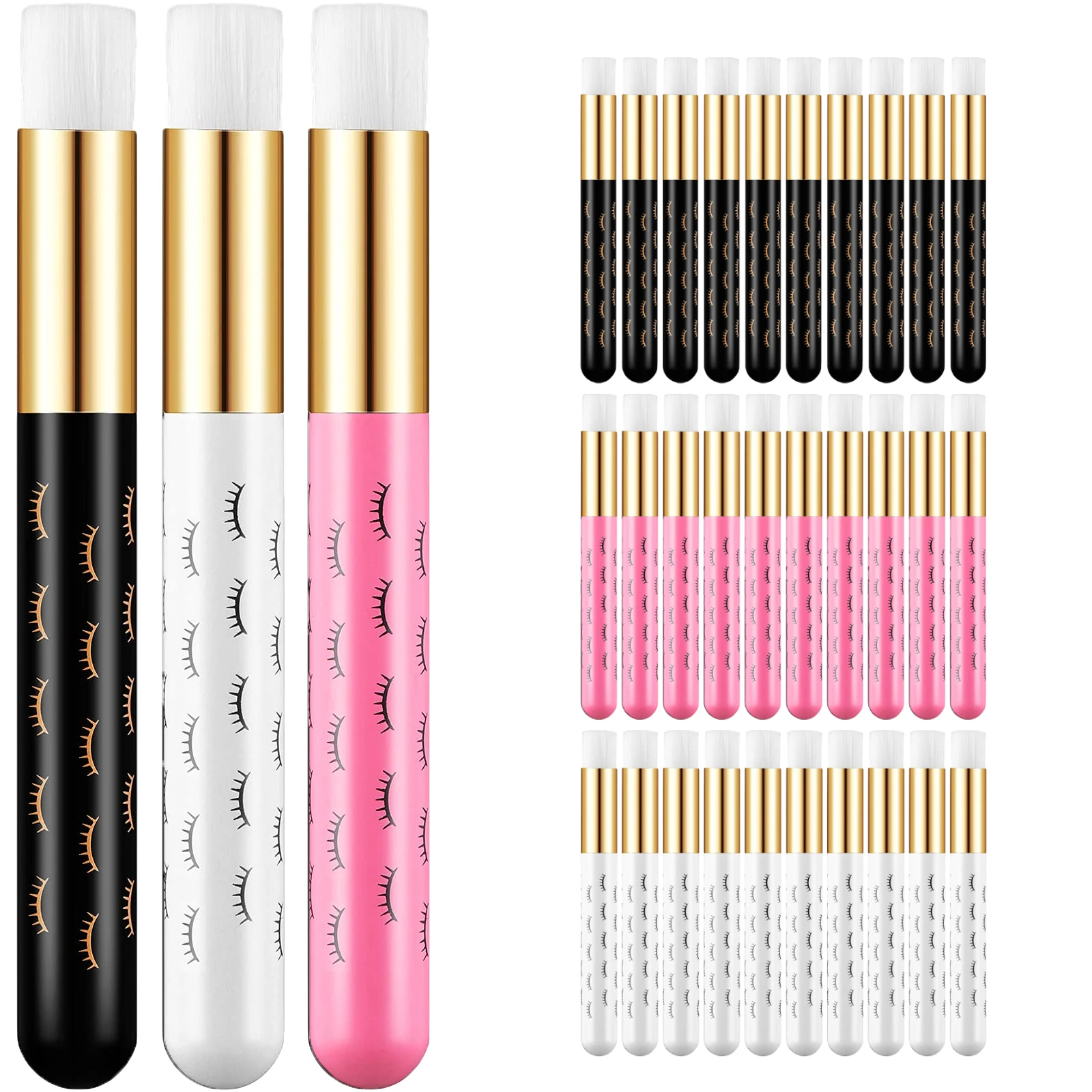 

Щетка Mikiwi для чистки ресниц, средство для удаления черных точек, 30 шт.