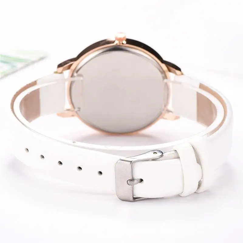 

Elegant Simple Butterfly Design Dial Design Ladies Watches Women Fashion Luxury Dress Watch Casual Woman Quartz Leather Clock