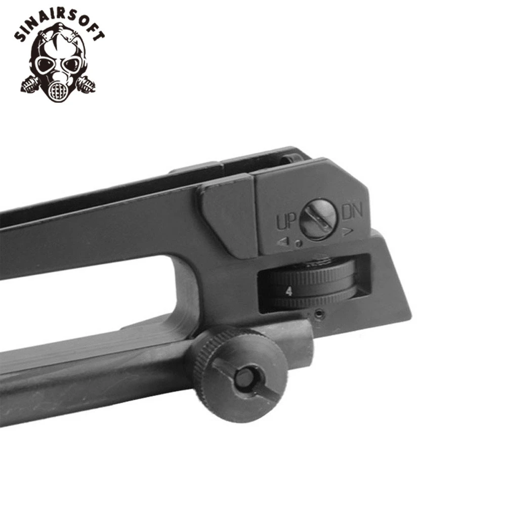 Tactics Metal M4 M16 AR15 Detachable Carry Handle With Mechanical Rear Sight For Paintball Airsoft Hunting Accessories | Спорт и