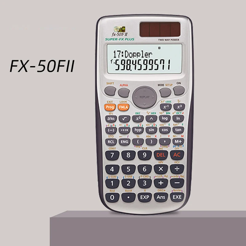 

New FX-50FII Engineering Surveying and Mapping Calculator Function Programming Computer Office Electronics