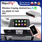 Navifly Android автомобильный беспроводной Apple CarPlay декодер коробка для BMW X1 F48 NBT Система Автомобильный мультимедийный плеер Поддержка Siri Mirror Link