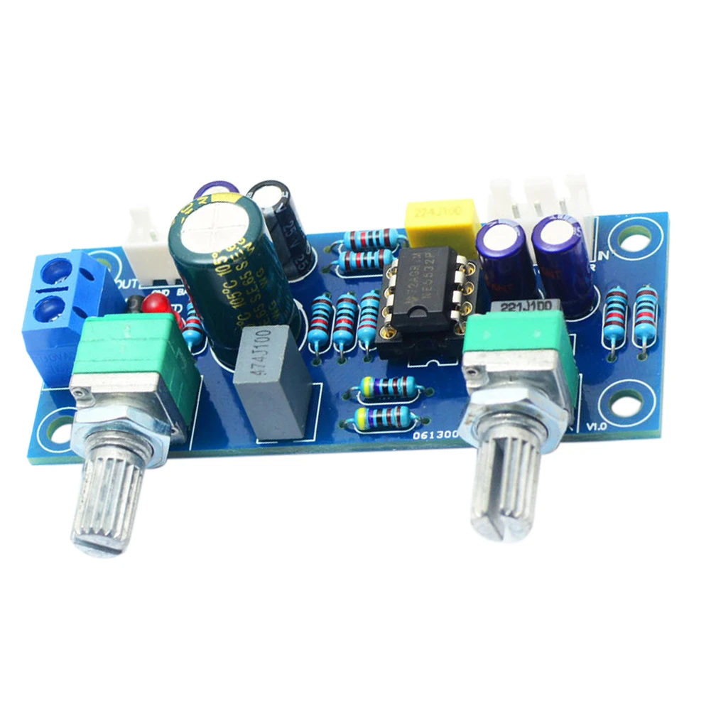

Audio DIY Low Pass NE5532 DC 12-25V HIFI Single Power Amplifier Board Filter Bass PCB Subwoofer Accessories Preamp