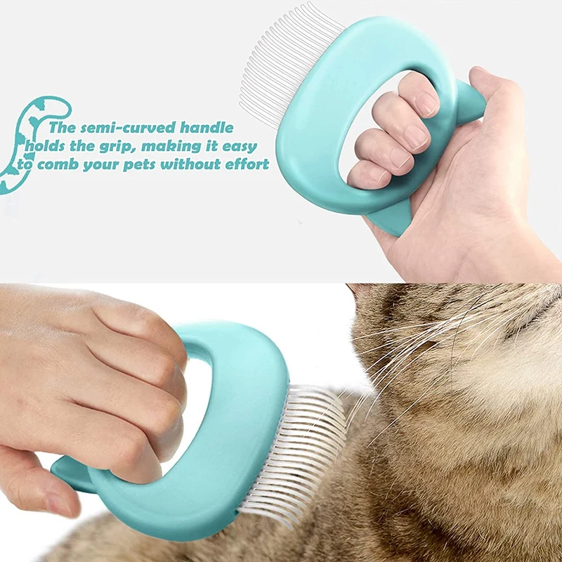 Расческа для кошек 3 шт. расческа удаления шерсти домашних животных Массажная