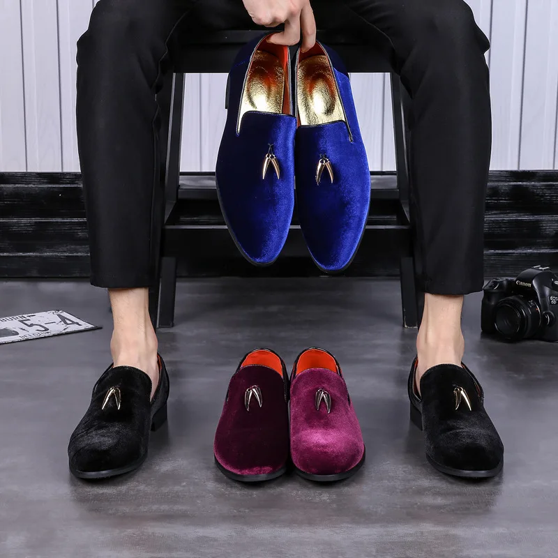 OLOMM/очень большая Мужская обувь Новые летние мужские кожаные туфли в Корейском