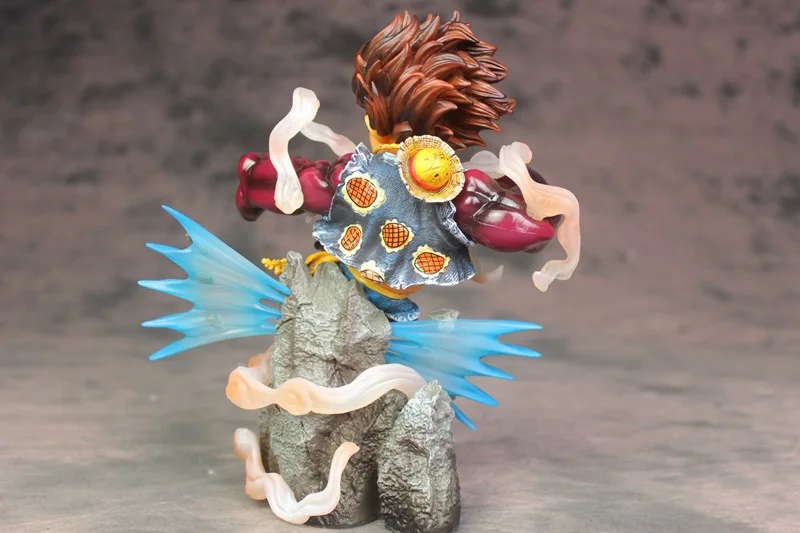 Аниме One Piece Monkey D Luffy GEAR 4 KONG GUN GK статуя ПВХ экшн фигурка Коллекционная модель