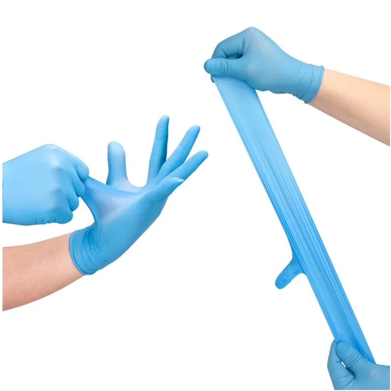 

50/100pcs Disposable Gloves Latex nitrile Rubber gloves Kitchen/Dishwashing/Work/Garden Gloves Left and Right Hand Universal New