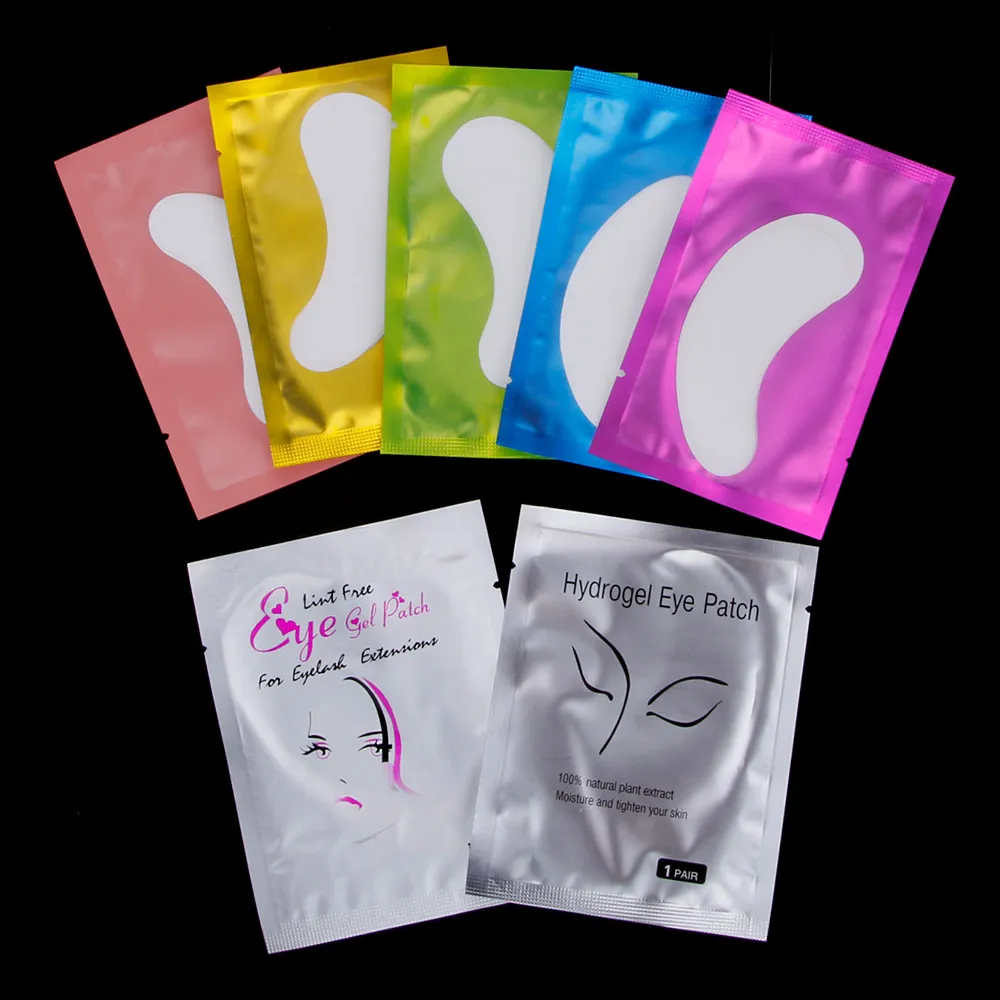 

20/50/150pairs Eyelash Extension Paper Patches Under Eye Pads Hydrogel Patches Eye Tips Sticker Wraps Lash Extension Supplies