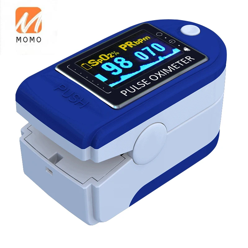 

Determination of Blood Oxygen Saturation Finger Blood Oxygen Meter Blood Oxygen Machine Pulse Heart Rate Monitor Medical