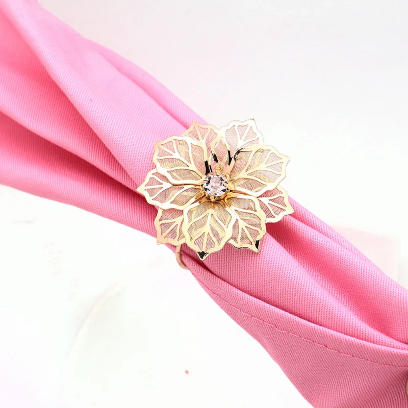 Napkin Rings Napkin Holder 1pc Wedding Banquet Dinner Decor Party Supplies Decoration
