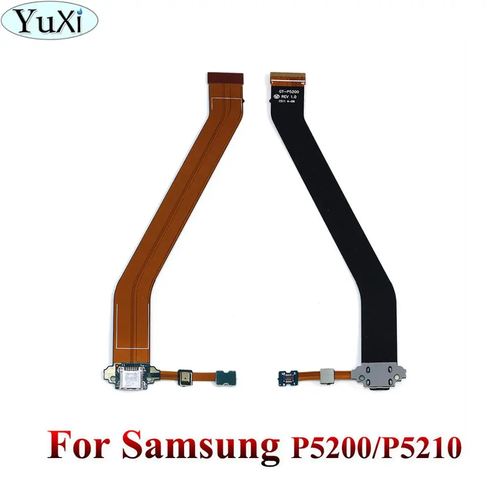 YuXi для Samsung Galaxy Tab 2 3 P5100 P5110 P5210 P5200 P7500 P7510 порт зарядки разъем гибкий кабель +